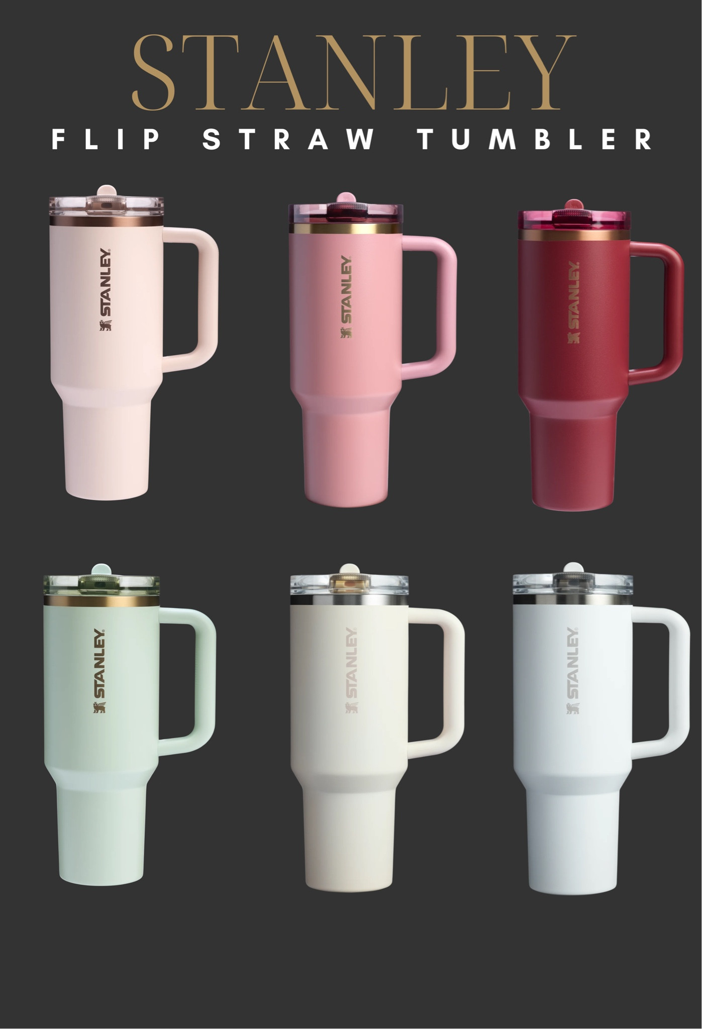 New Stanley flip straw tumbler is here!!


Stanley, Stanley new arrival, Stanley tumbler, gift idea, gift for her, gift guide

#LTKActive #LTKFindsUnder50 #LTKGiftGuide