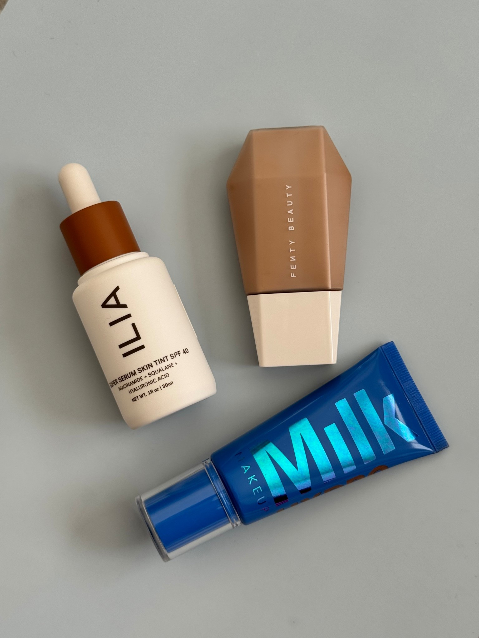 Starting a skin tint review series per request. Here’s a few on the docket: Fenty skin tint is my ride or die and I’m currently trialing the Ilia serum skin tint and the Milk hydrogrip gel skin tint 

#LTKOver40 #LTKSeasonal #LTKBaby