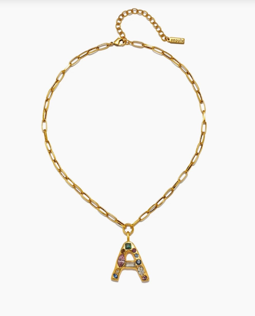 Last-minute gift idea for your jewelry lover. And eclectic and unique but stunning gold initial chain necklace perfect for a necklace stack.

Gifts for her, gift idea for her, jewelry, gift, stocking stuffer, luxury gift, gift for Mom, gift for girlfriend

#LTKootd #LTKGiftGuide #LTKWorkwear