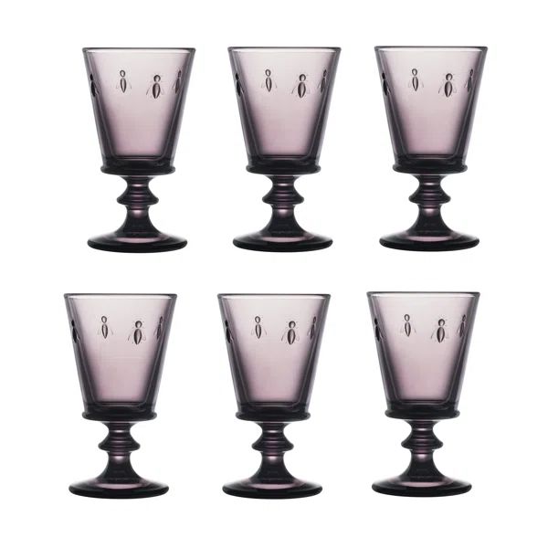 La Rochere 6 - Piece 9oz. Glass Goblet Stemware Set | Wayfair North America