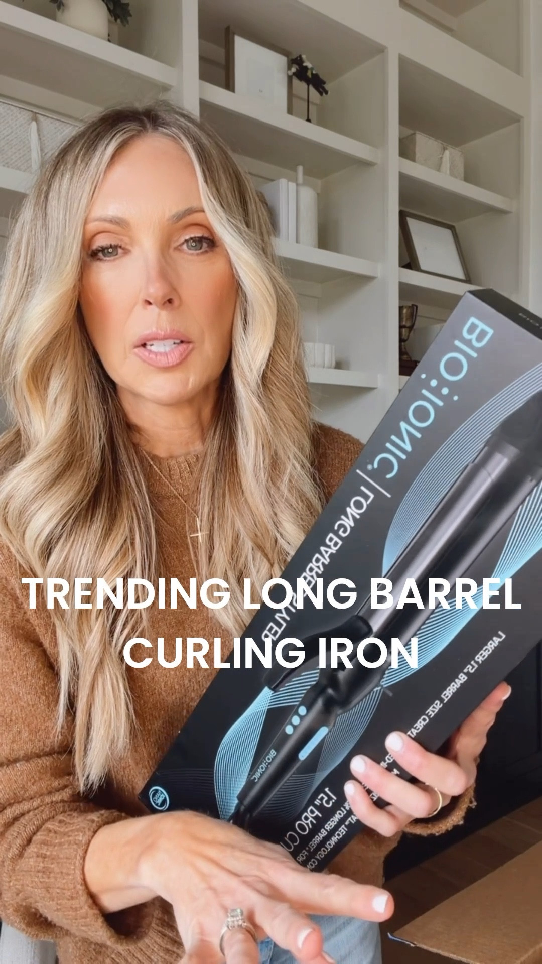 It's viral for a reason and that's because the barrel moisturizes your hair and it's very obvious the way it glides through your hair versus my other curling iron that is much more harsh! Get the 1.5 inch! 

@amazon #amazon #ad #founditonamazon

#LTKselfcare #LTKBeauty #LTKTravel
