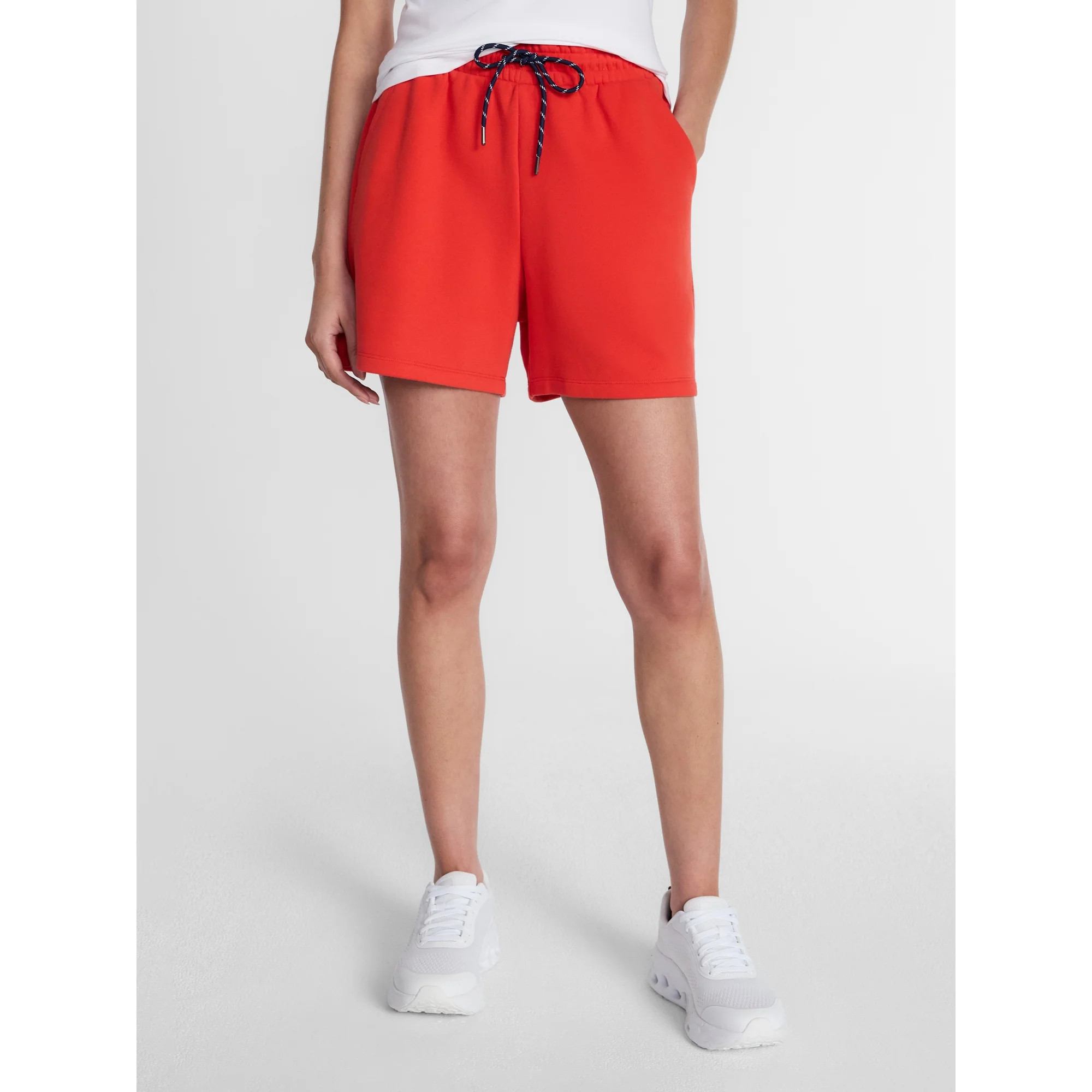 Athletic Works Women's and Women's Plus Fleece Shorts, 5'' Inseam, Size XS-4X | Walmart (US)