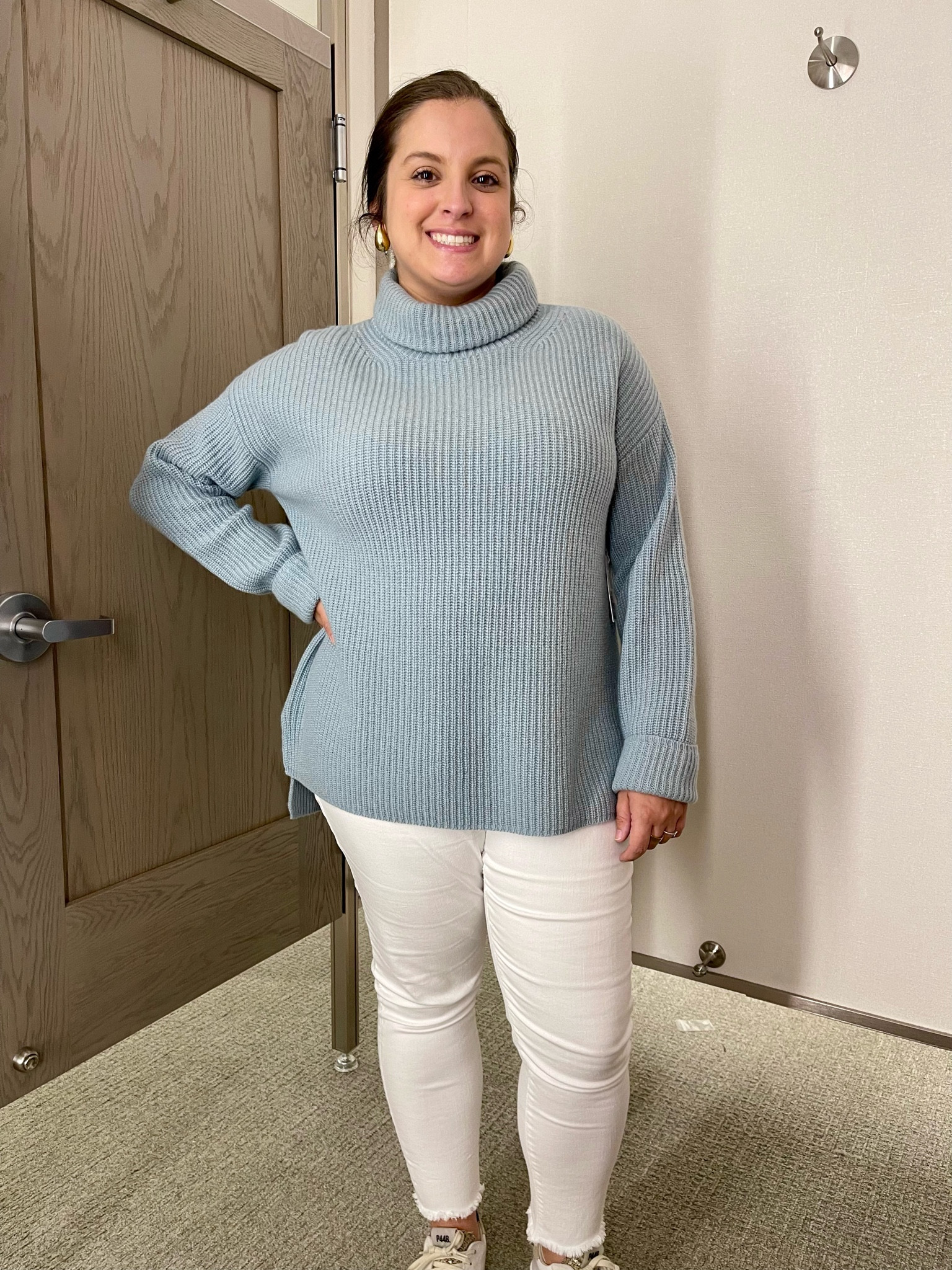 NSALE Try-On // Nordstrom Anniversary Sale // We’re in the final week of the NSALE 2024 - it officially ends NEXT SUNDAY AUGUST 4

NSALE is the best place to buy investment pieces you’ll wear and love in the upcoming months! I stock up on basics that I know I’ll wear for years. The NSALE is officially live for ALL shoppers and Nordstrom is restocking items every day!

Blue gray sweater
* m - oversized
* $129.99 from $199
* Wool and cashmere blend

Nordstrom Anniversary Sale fall finds // Nordstrom finds // Nordstrom fashion // NSale // fall transition // transitional outfit // transitional piece // fall finds // fall style // autumn finds // designer inspired // look for less // sweaters // fall fashion  

#LTKxNSale #LTKSeasonal #LTKSaleAlert