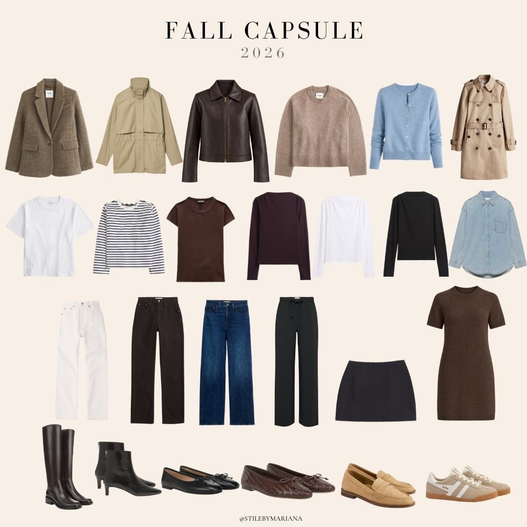 Fall Capsule 2026
Easy pieces to mix and match and create the perfect foundation for your Fall wardrobe.

#LTKSeasonal #LTKOver40 #LTKootd