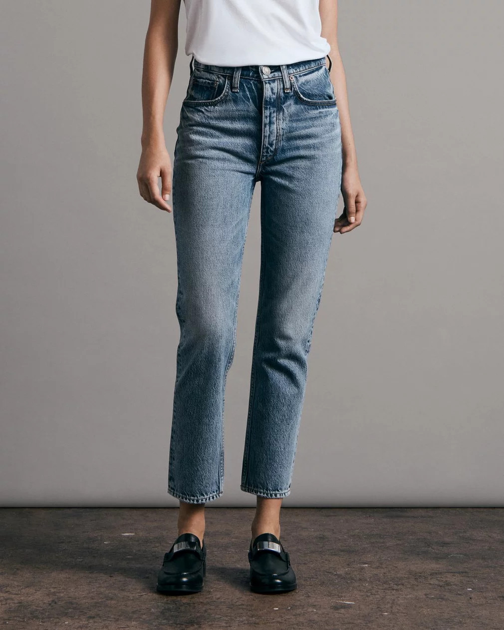 Nina High-Rise Cigarette - Norwalk | rag + bone