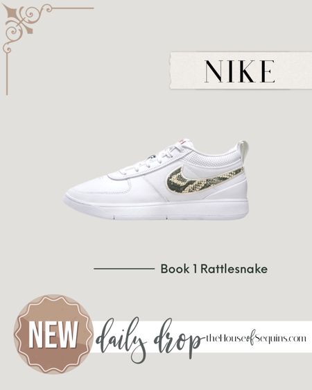 NEW! Nike Book 1 snakeprint sneakers