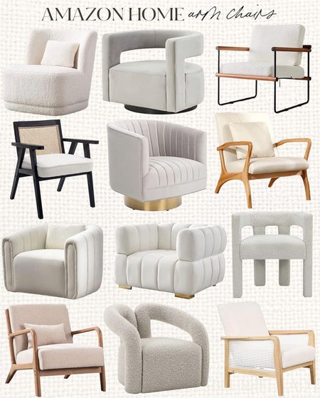 Amazon Modern and classic arm chairs for your living room or sitting area! some of these make great luxe dining table chairs too! #Founditonamazon #amazonhome

#LTKhome #LTKfindsunder50 #LTKfindsunder100