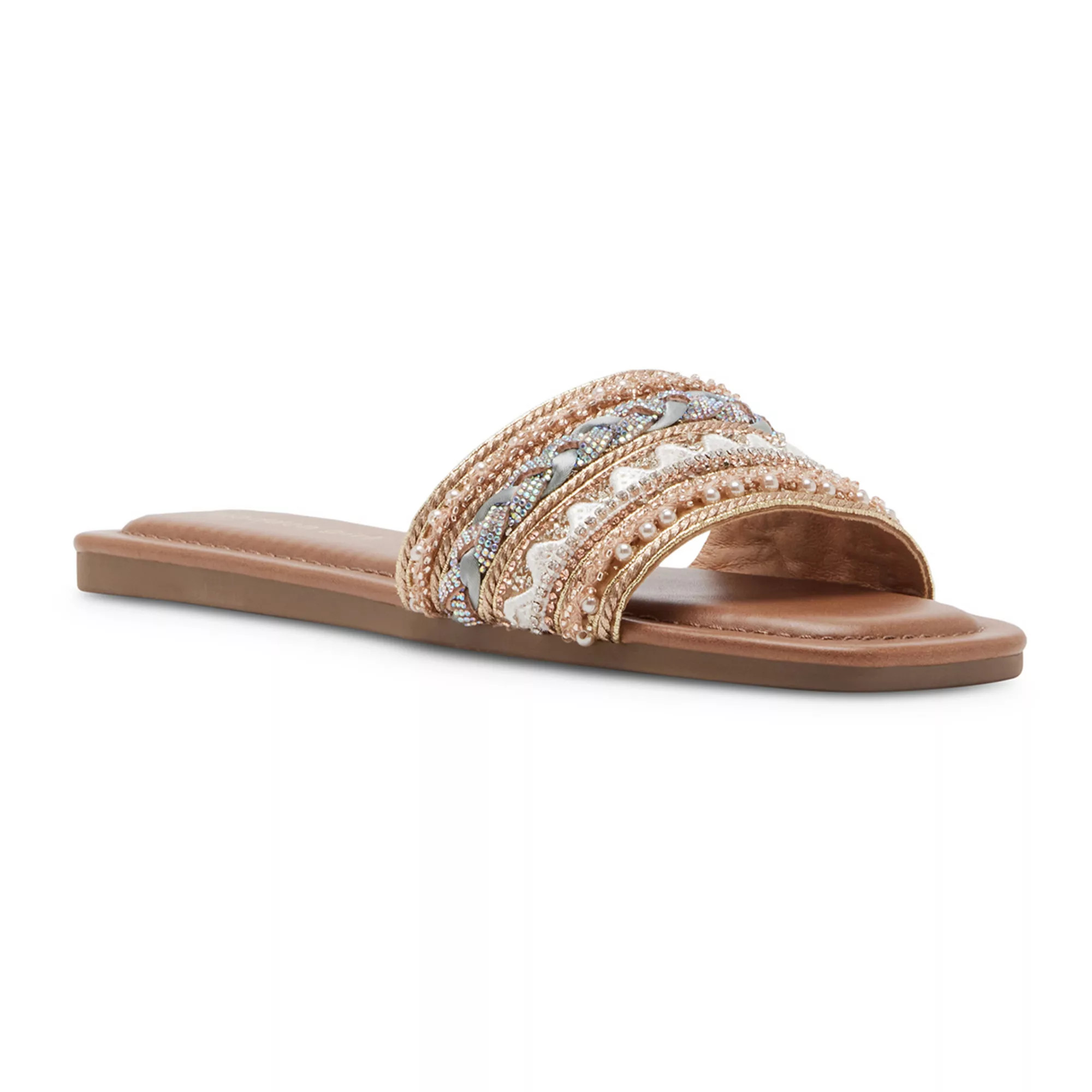 madden girl Thread Women's Slide Sandals | Kohl's