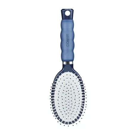 Conair Grips Nylon Bristle Cushion Hairbrush (Colors May Vary) | Walmart (US)