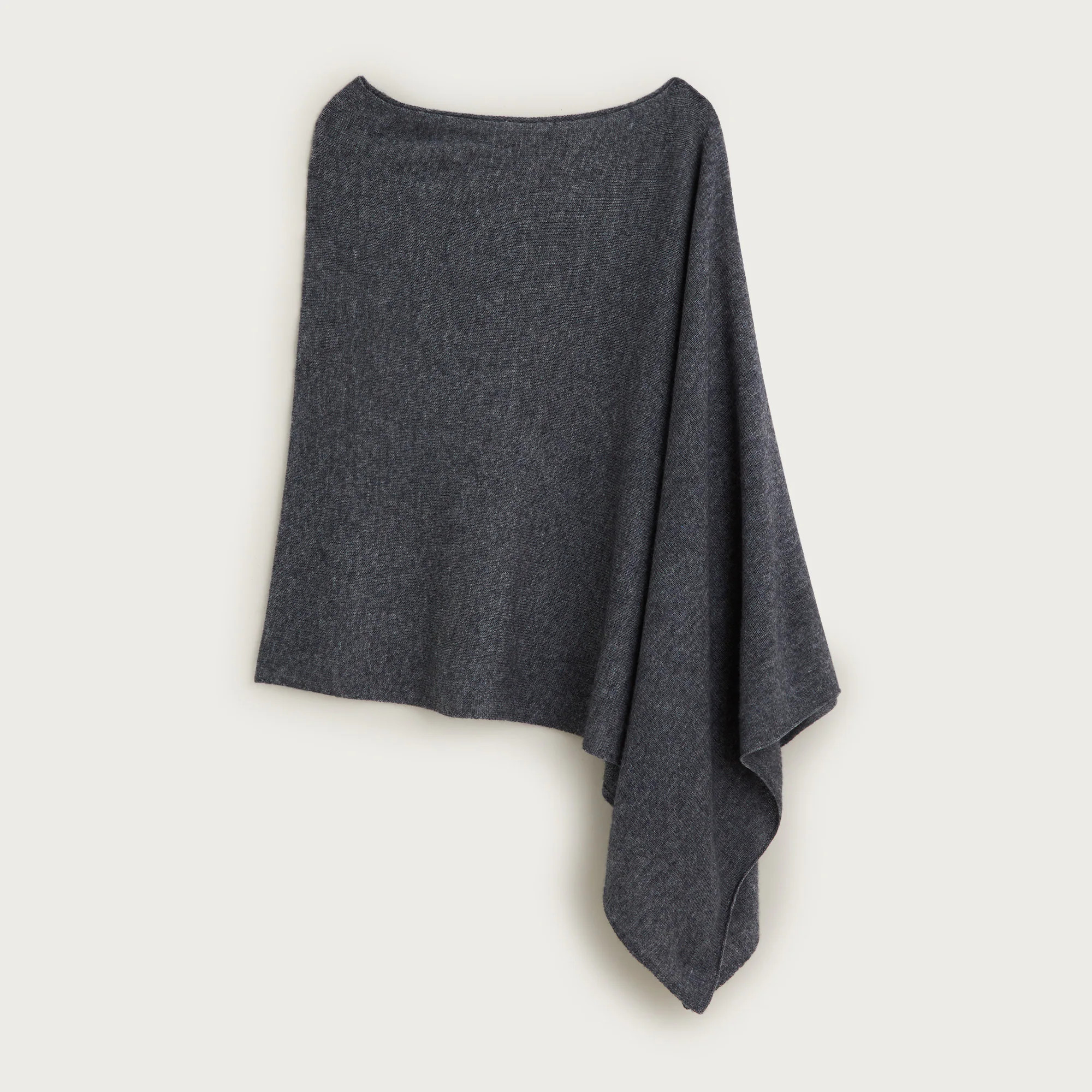 Cashmere-wool blend poncho | J. Crew US