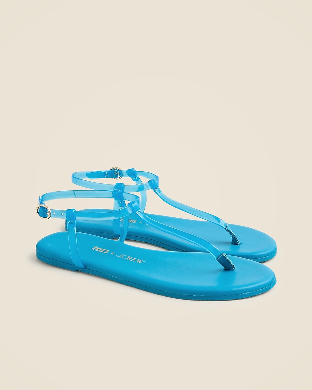 Limited-edition TKEES X J.Crew jelly sandals | J. Crew US