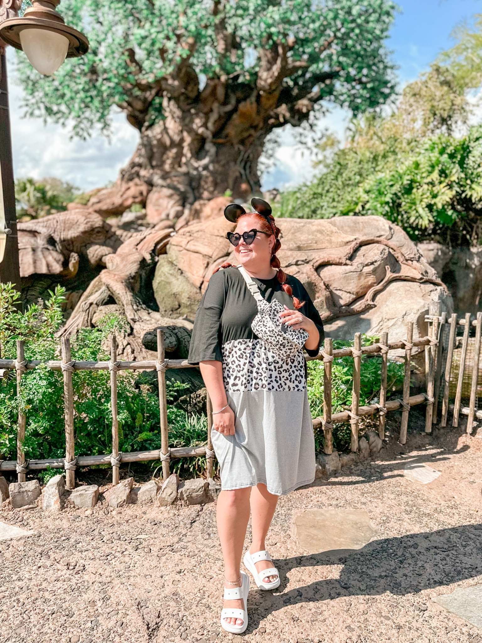 Leopard Vibes at Disney Animal Kingdom | Comfy Disney Park Looks