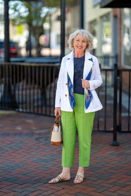A pop of color from J.Jill!💚 Yesterday on the blog I shared some of my favorite spring pieces. 

#LTKmidsize #LTKstyletip #LTKSeasonal
