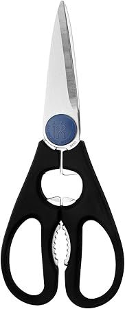 HENCKELS Kitchen Shears, Multi-Purpose, Dishwasher Safe, Heavy Duty, Stainless Steel, Made in Jap... | Amazon (US)