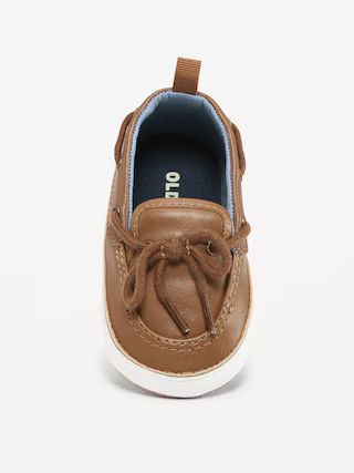 Faux-Leather Boat Shoes for Baby | Old Navy (US)