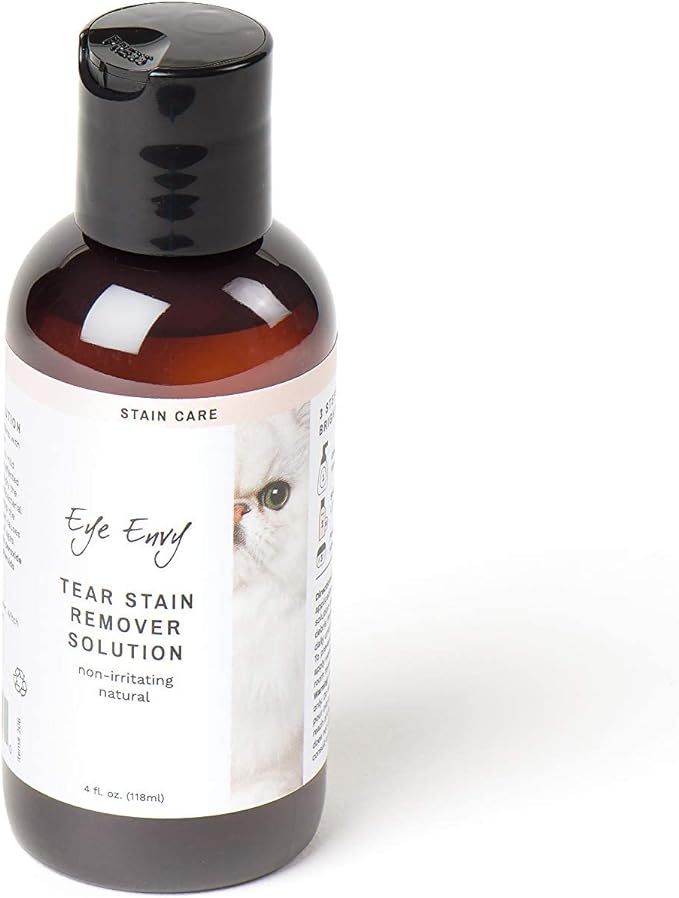 Eye Envy Tear Stain Remover Solution for Cats|100% natural and safe|Recommended by breeders/vets/... | Amazon (US)