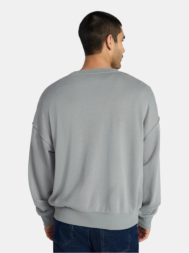 Ghostface Men's and Big Men's Crewneck Fleece Sweatshirt, Sizes S-3XL | Walmart (US)