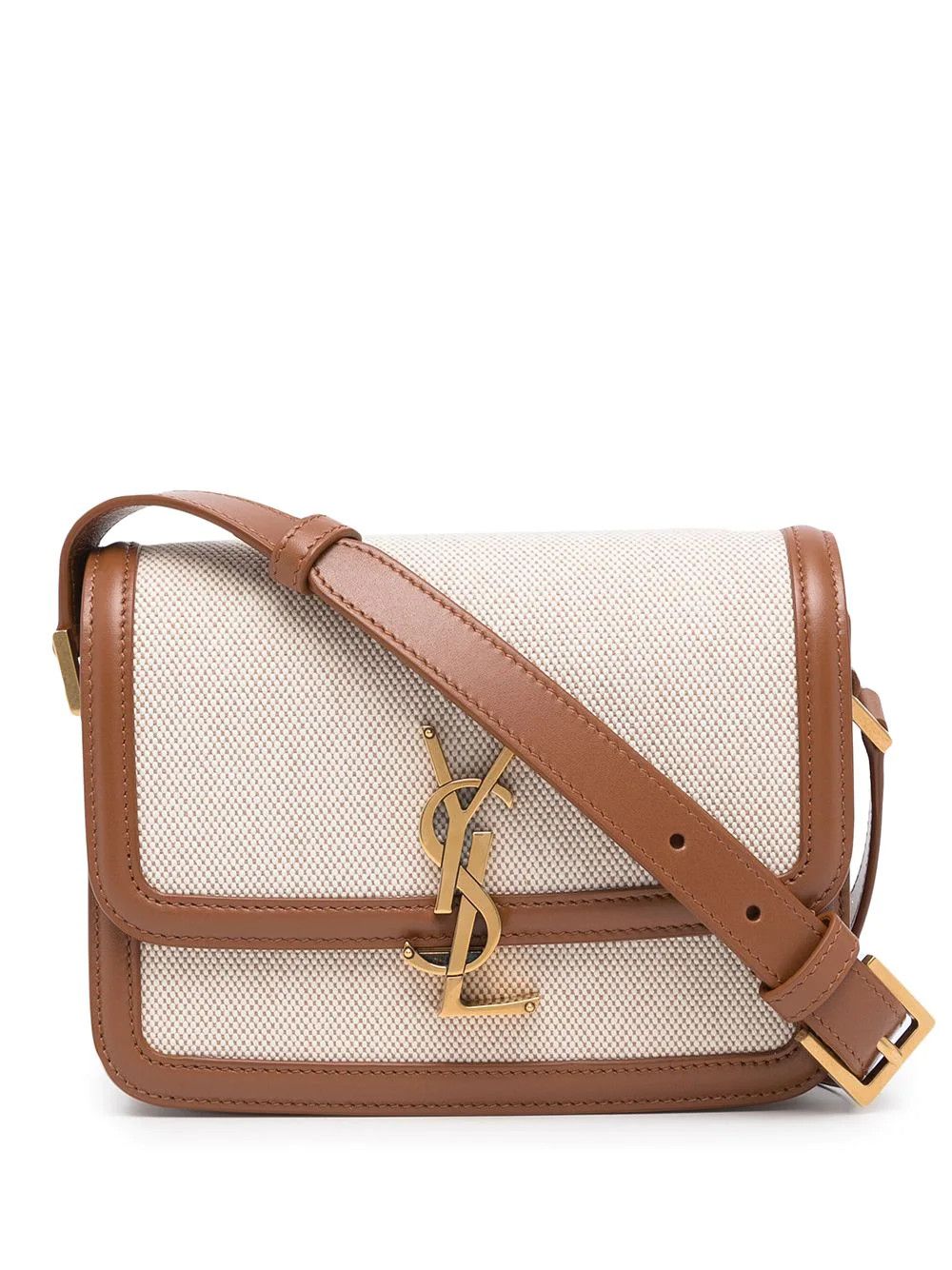 Saint Laurent Solferino Logo Crossbody Bag - Farfetch | Farfetch Global