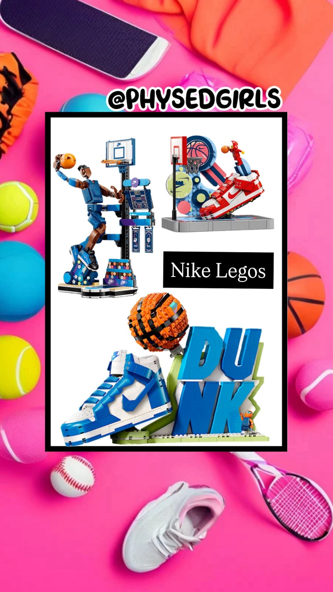Nike Lego Collection

These are SO cool! The perfect gift for any kid! 

#sports #kidgift #christmasgift #giftsforkids #nike #lego 

#LTKMens #LTKKids #LTKFindsUnder50
