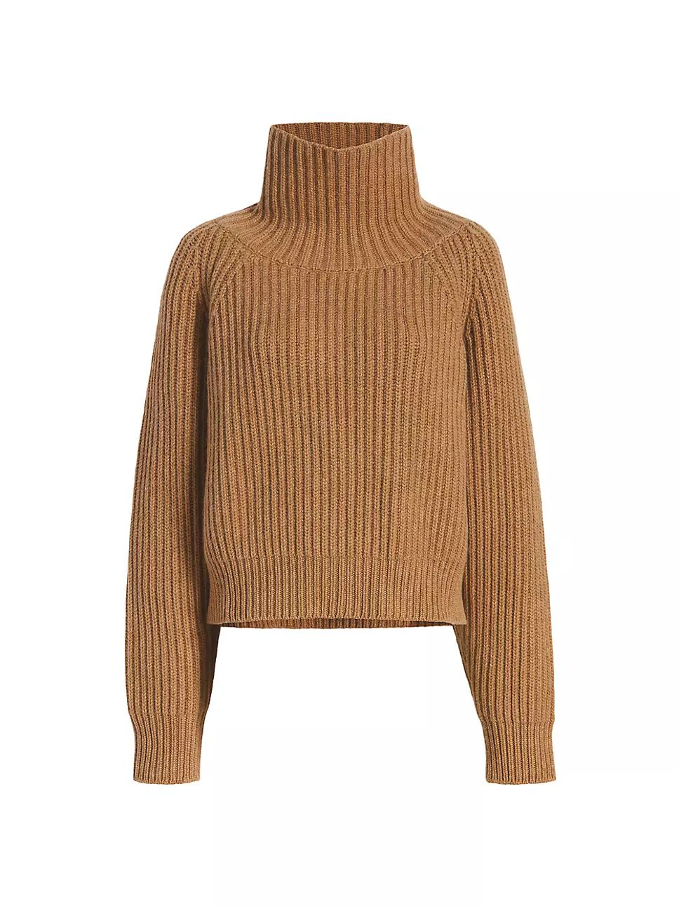 Lanzino Cashmere Rib-Knit Sweater | Saks Fifth Avenue