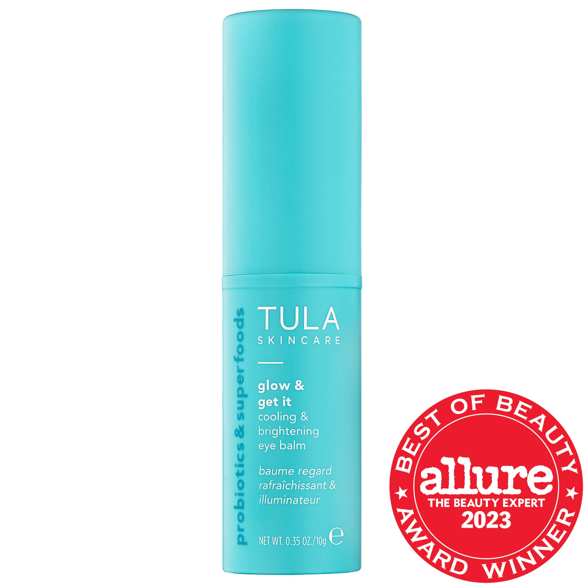 TULA Skincare Glow + Get It Cooling & Brightening Eye Balm 0.35 oz / 10 g | Sephora (US)