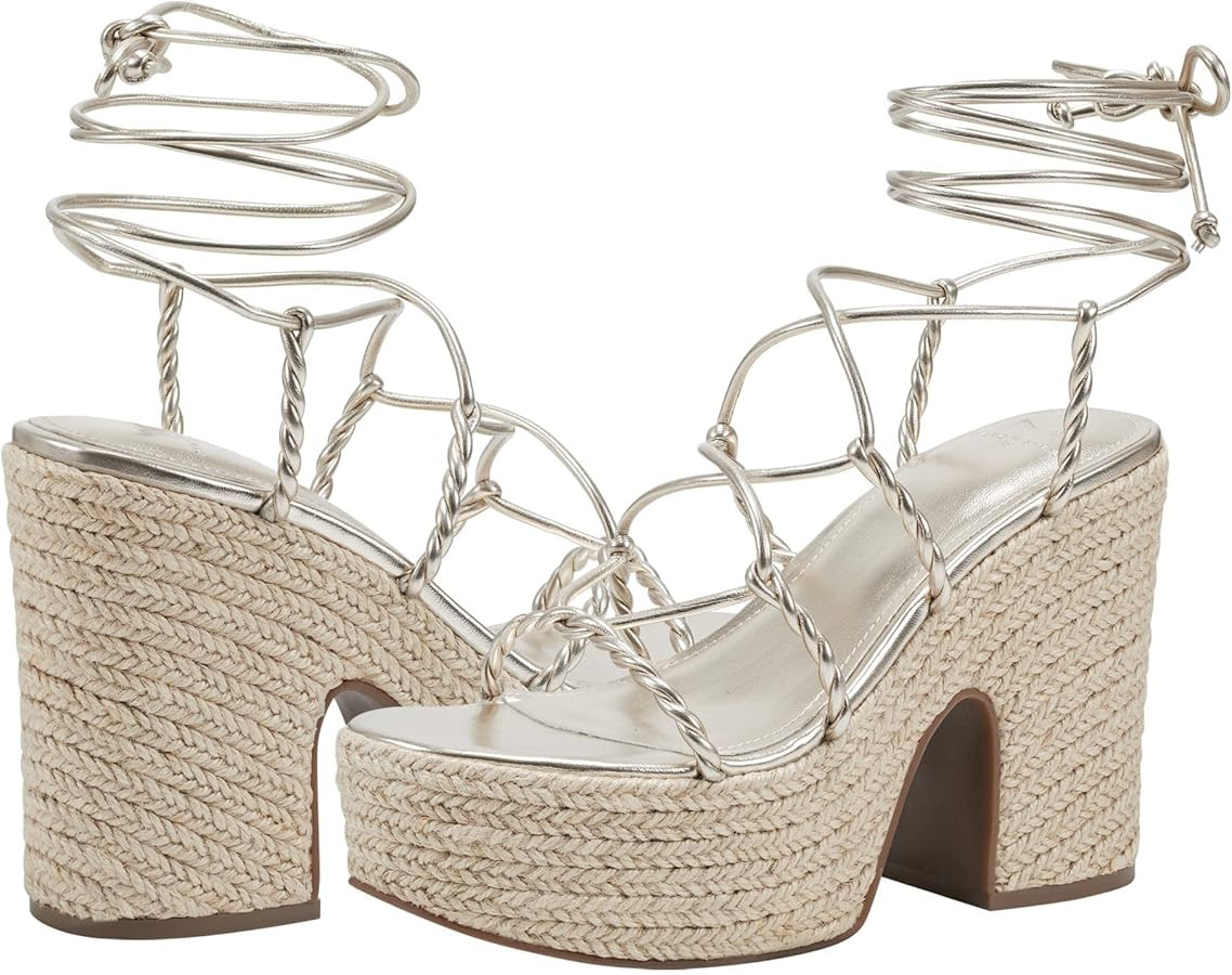 Marc Fisher Women's Oliver Espadrille Wedge Sandal | Amazon (US)