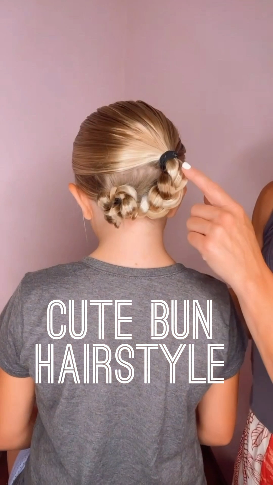 CUTE BUN HAIRSTYLE 💜 This is a cute one that I’ve always loved. It’s just an easy hairstyle for girls! I’m sharing my favorite hair products that we love to use, too!

#LTKBeauty