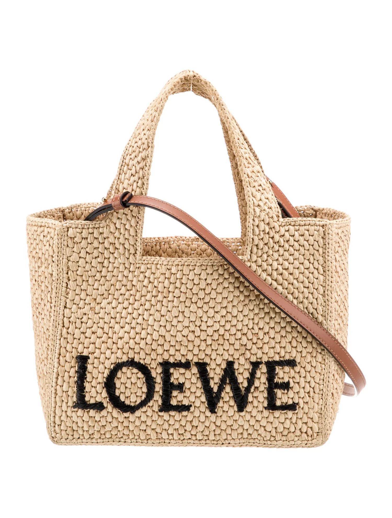 Raffia Top Handle Bag | The RealReal