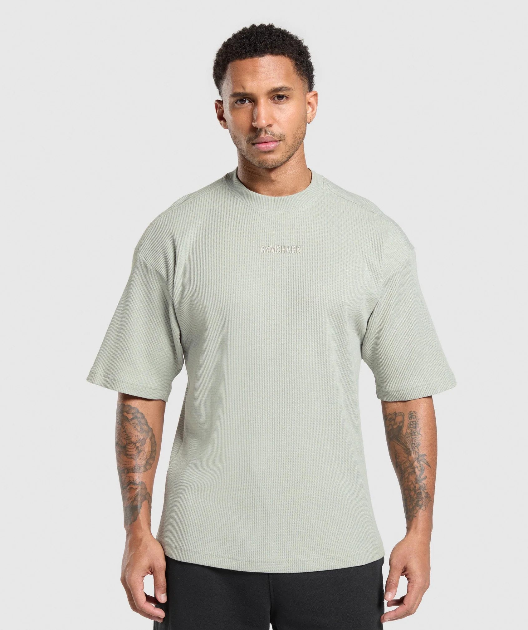 Waffle Oversized T-Shirt | Gymshark US