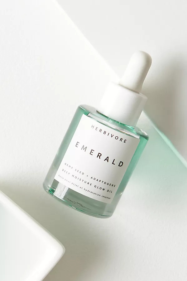 Herbivore Botanicals Emerald Deep Moisture Glow Oil By Herbivore Botanicals in Green | Anthropologie (US)