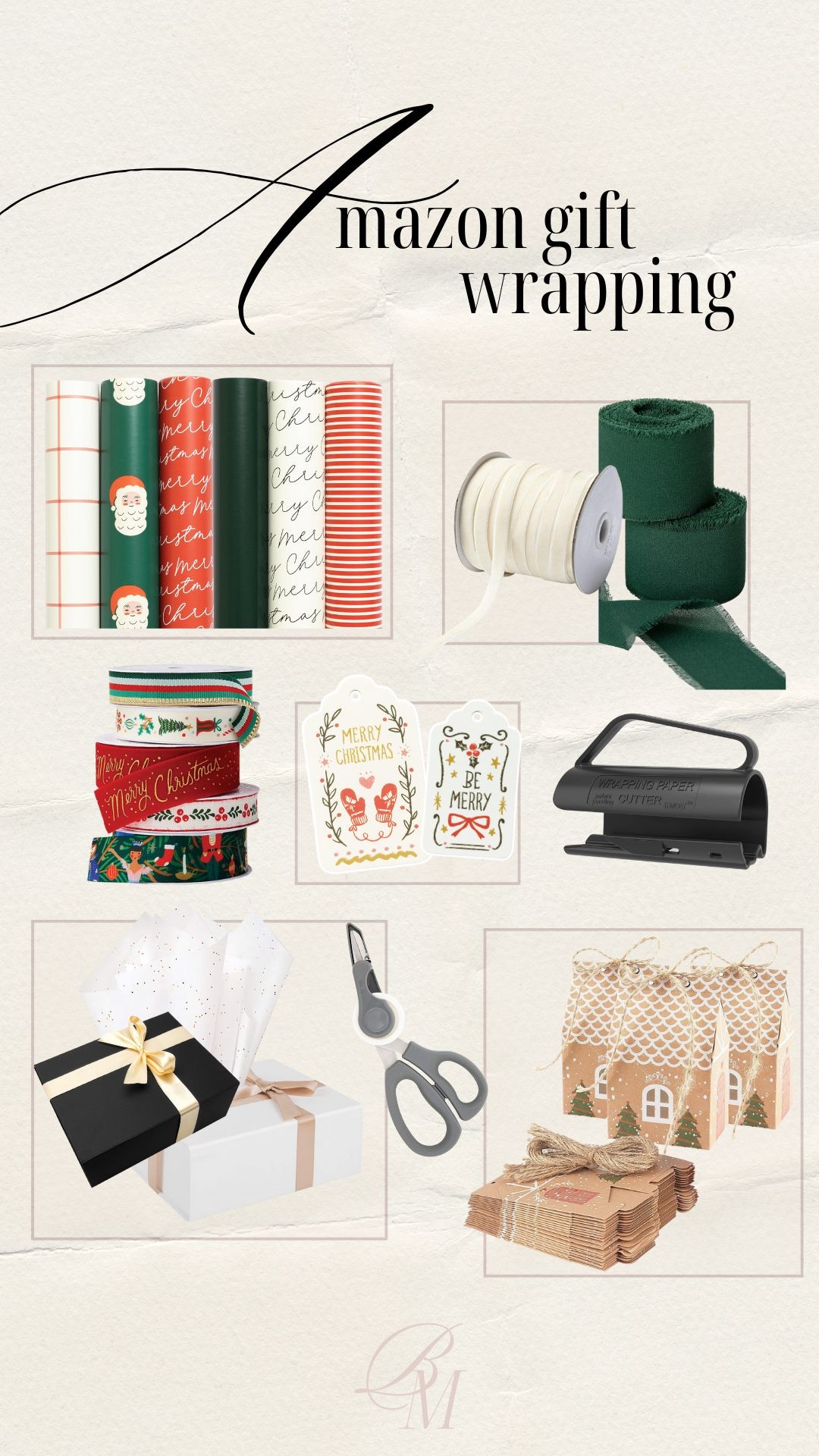 Amazon Gift Wrapping 🎁 

#LTKHoliday