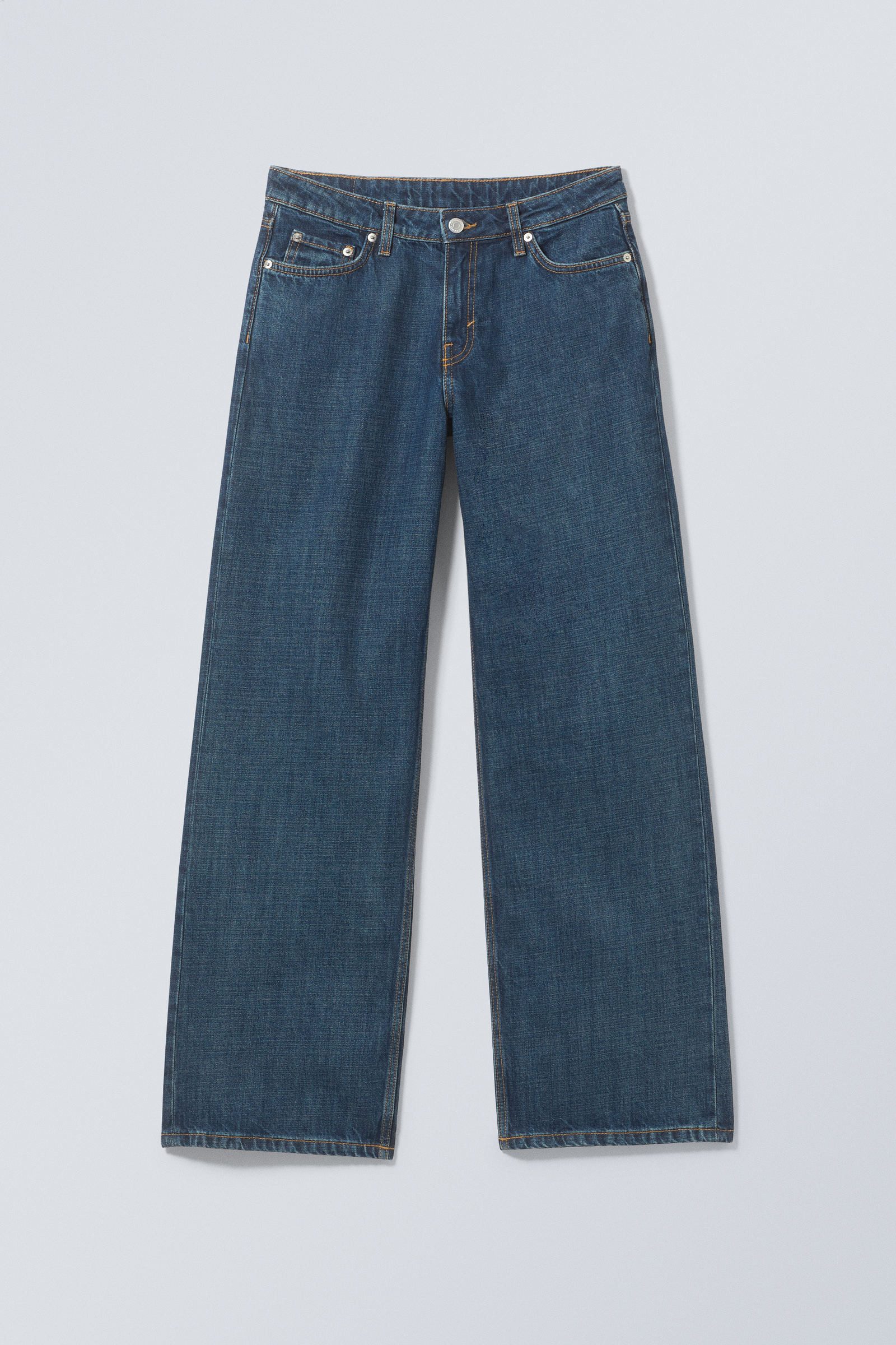 Ample Low Loose Jeans | Weekday