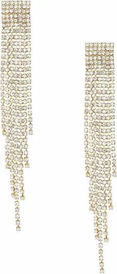 Ettika Crystal Fringe Drop Earrings | Nordstrom | Nordstrom