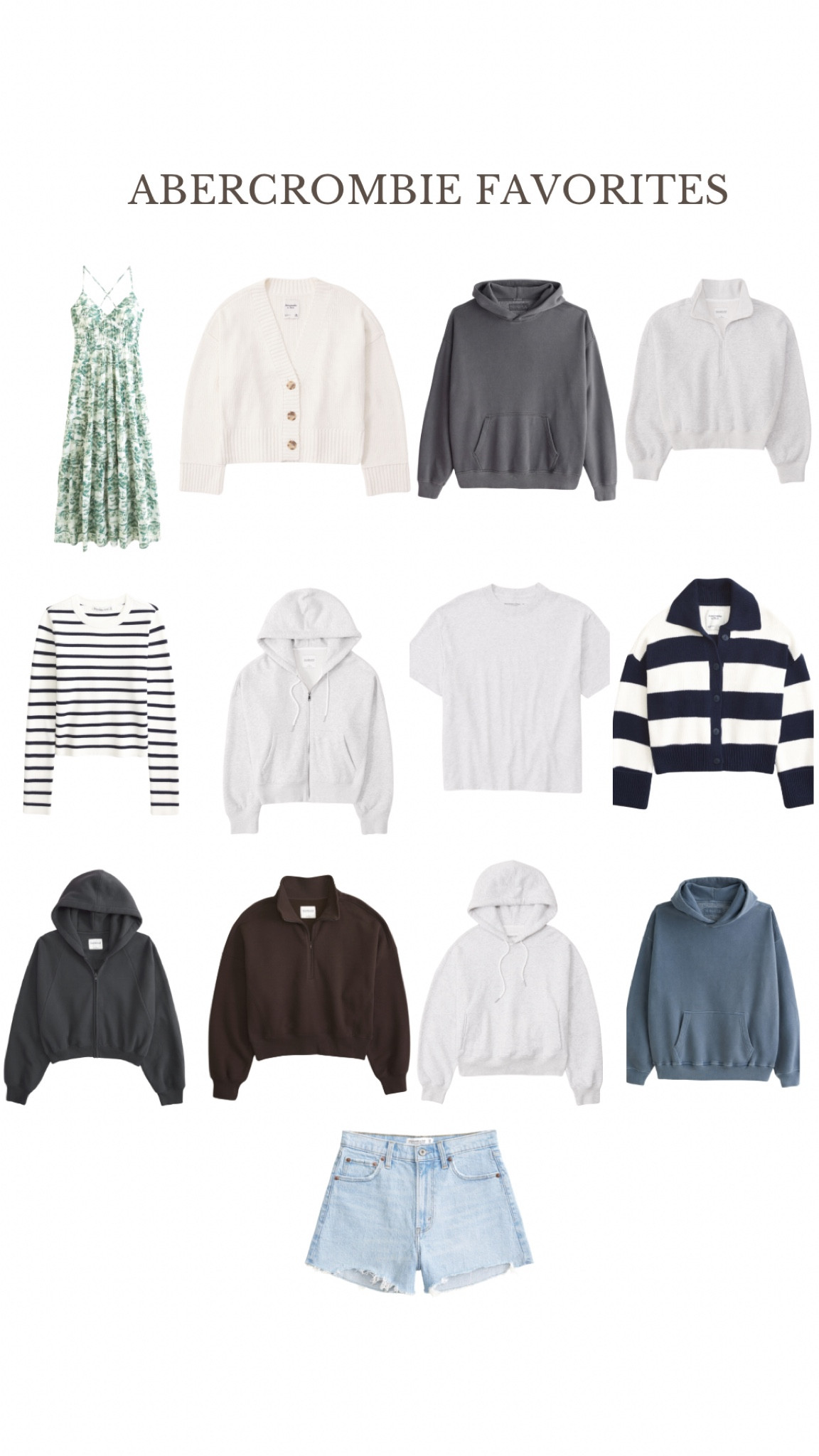 Abercrombie is offering 20% off as part of LTK’s Spring Sale! Here are some of my favorites. 

#LTKstyletip #LTKfindsunder50 #LTKSpringSale