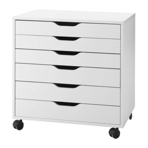 Ikea ALEX Drawer on Casters, White, Width: 26 3/8 " Depth: 18 7/8 " Height: 26 " | Amazon (US)