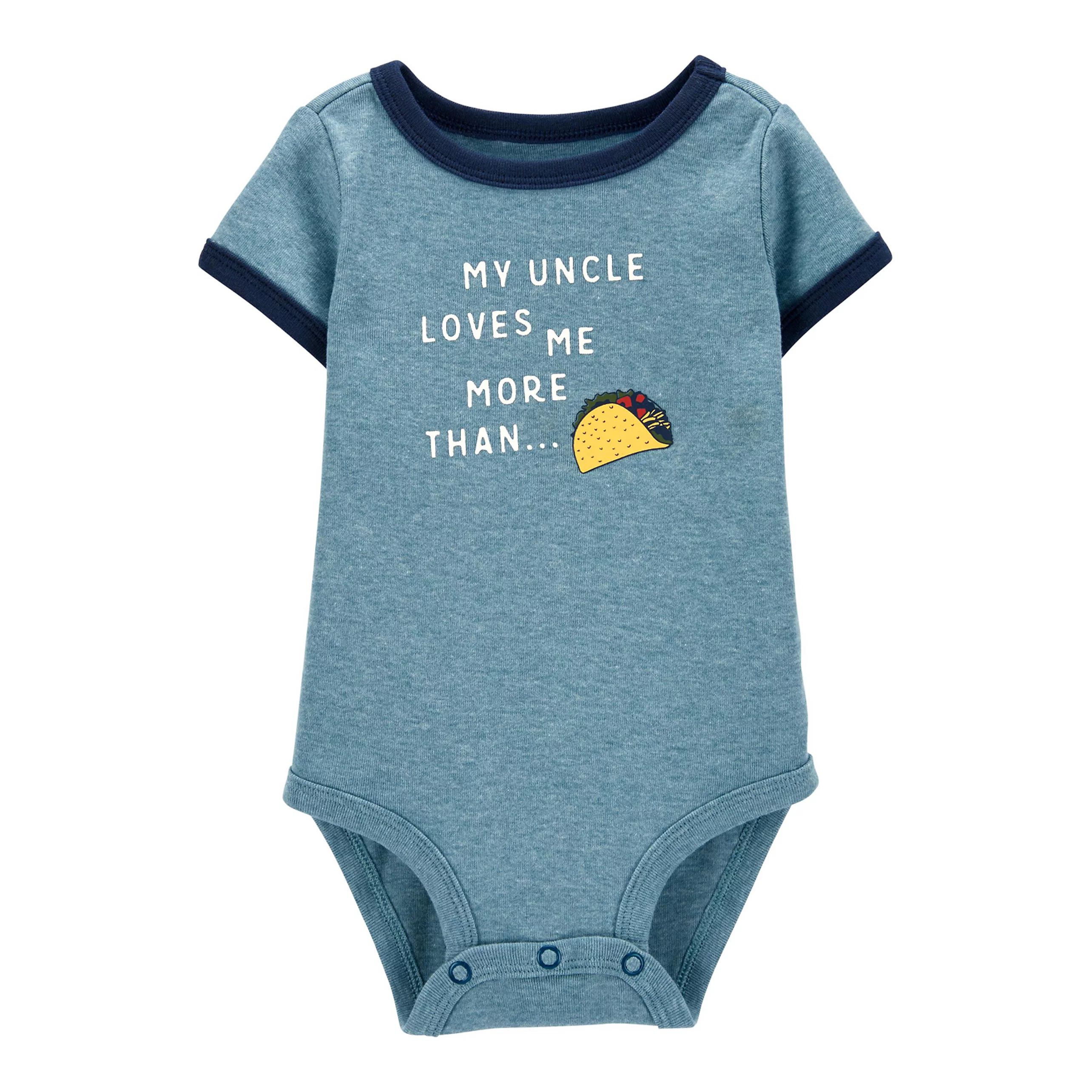 Baby Carter's "My Uncle Loves Me More Than Tacos" Original Bodysuit | Kohl's