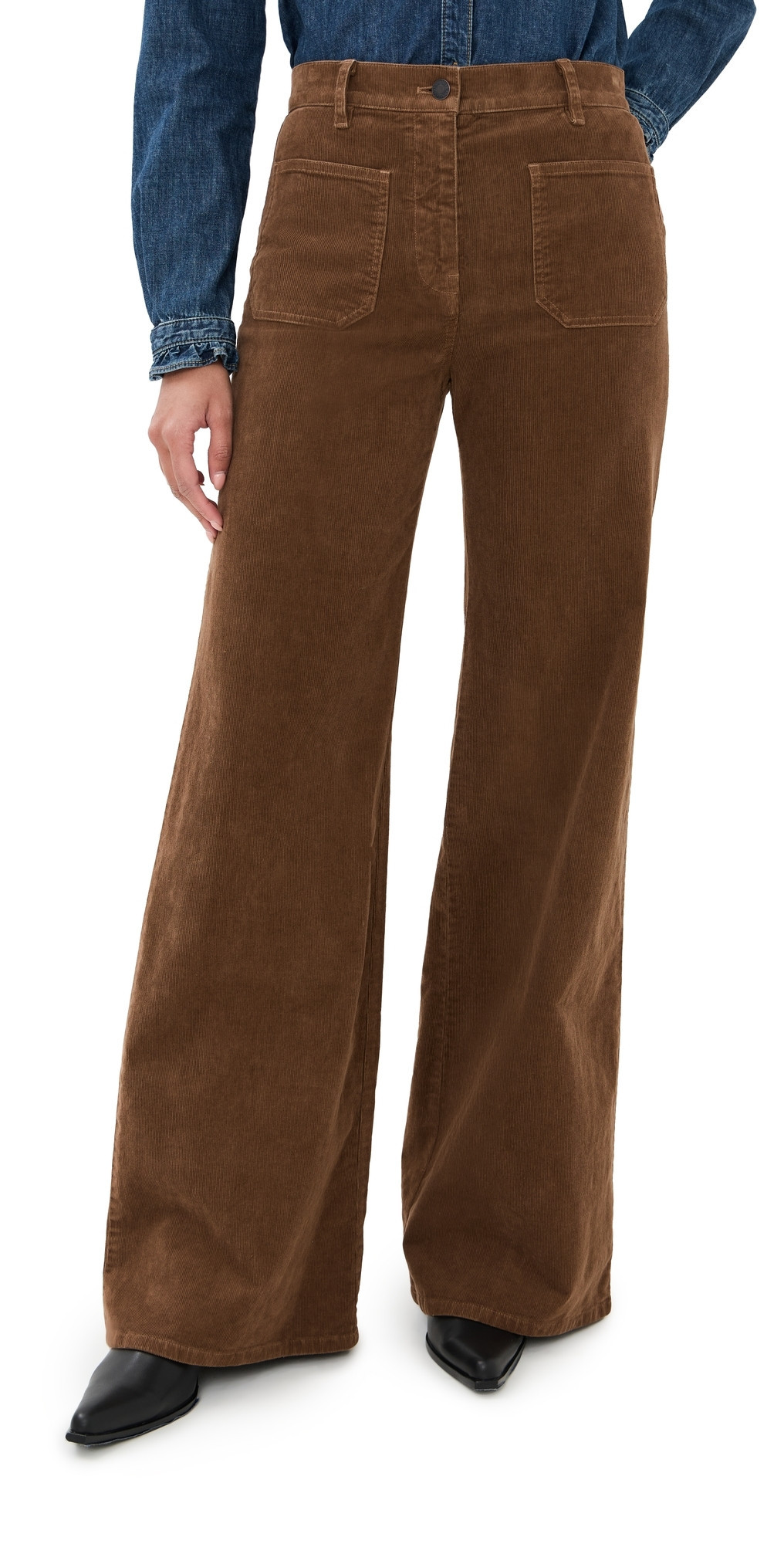 Nili Lotan Florence Corduroy Pants Cafe 0 | Shopbop