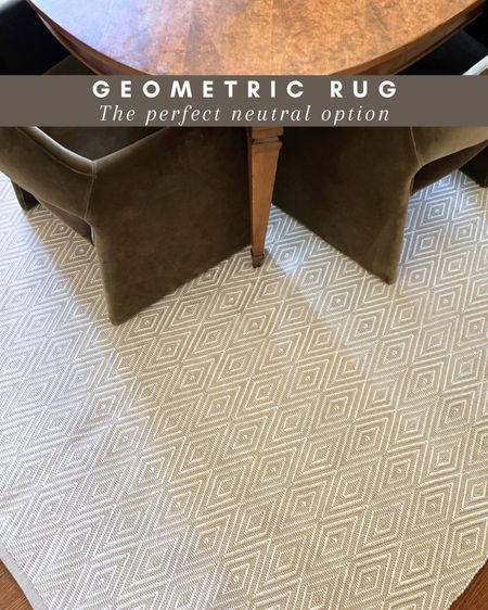 Our dining room rug! I love this woven diamond look. It has held up really well so far for being in such a high traffic area of our home. 🏠

Area rug, woven rug, indoor rug, outdoor rug, neutral rug, dining room, modern home decor, traditional home decor, dining room inspiration, Amazon, Amazon home, Amazon must haves, Amazon finds, Amazon home decor, Amazon furniture, velvet dining chairs, dining room chair, interior design, interiors #amazon #amazonhome



#LTKfamily #LTKhome #LTKstyletip