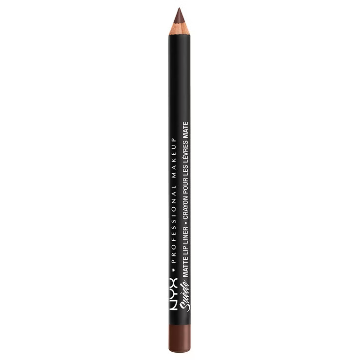 NYX Professional Makeup Suede Matte Velvet Smooth Lip Liner - Vegan Formula - 0.035oz | Target