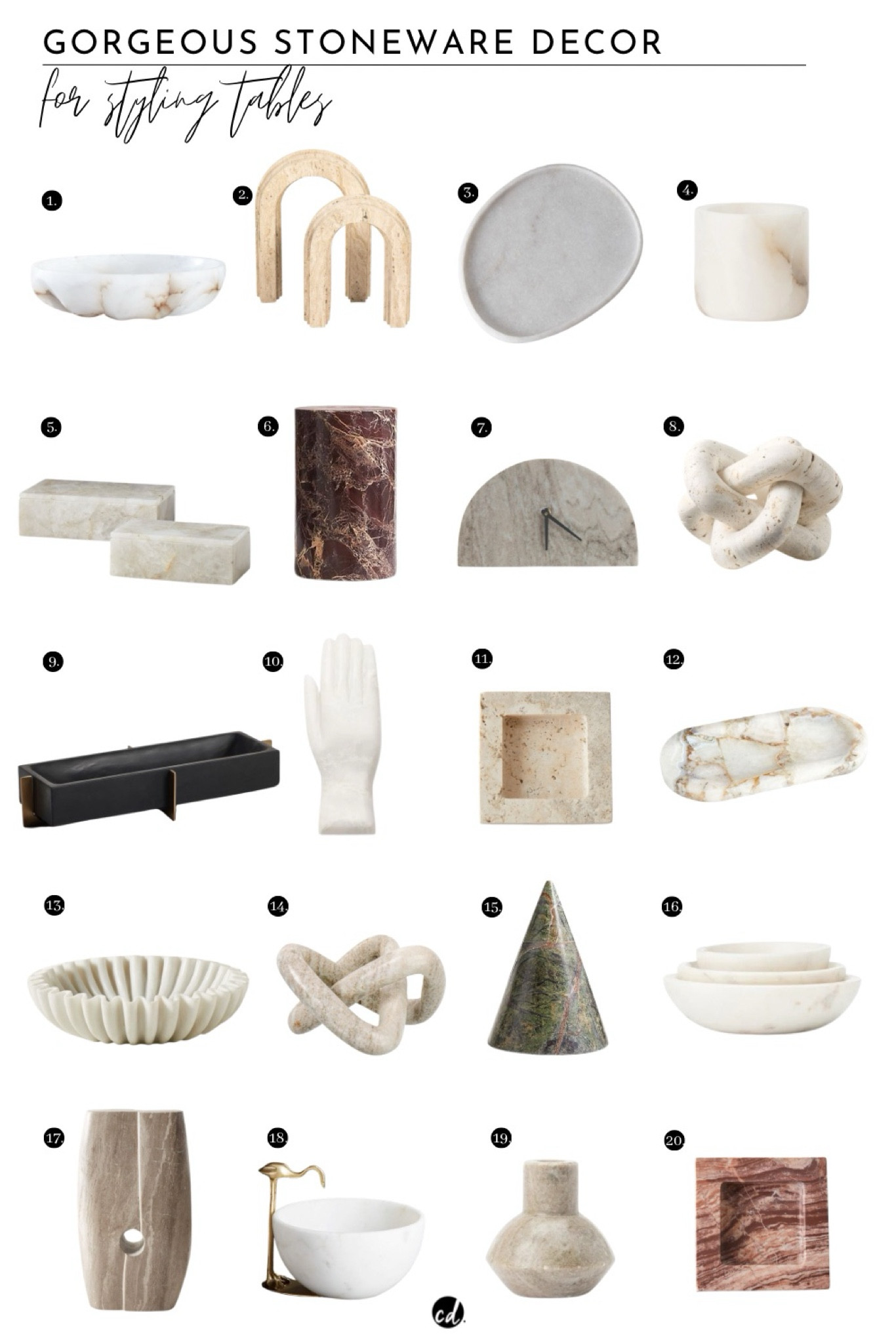 Gorgeous stoneware decor for styling 

#LTKHome