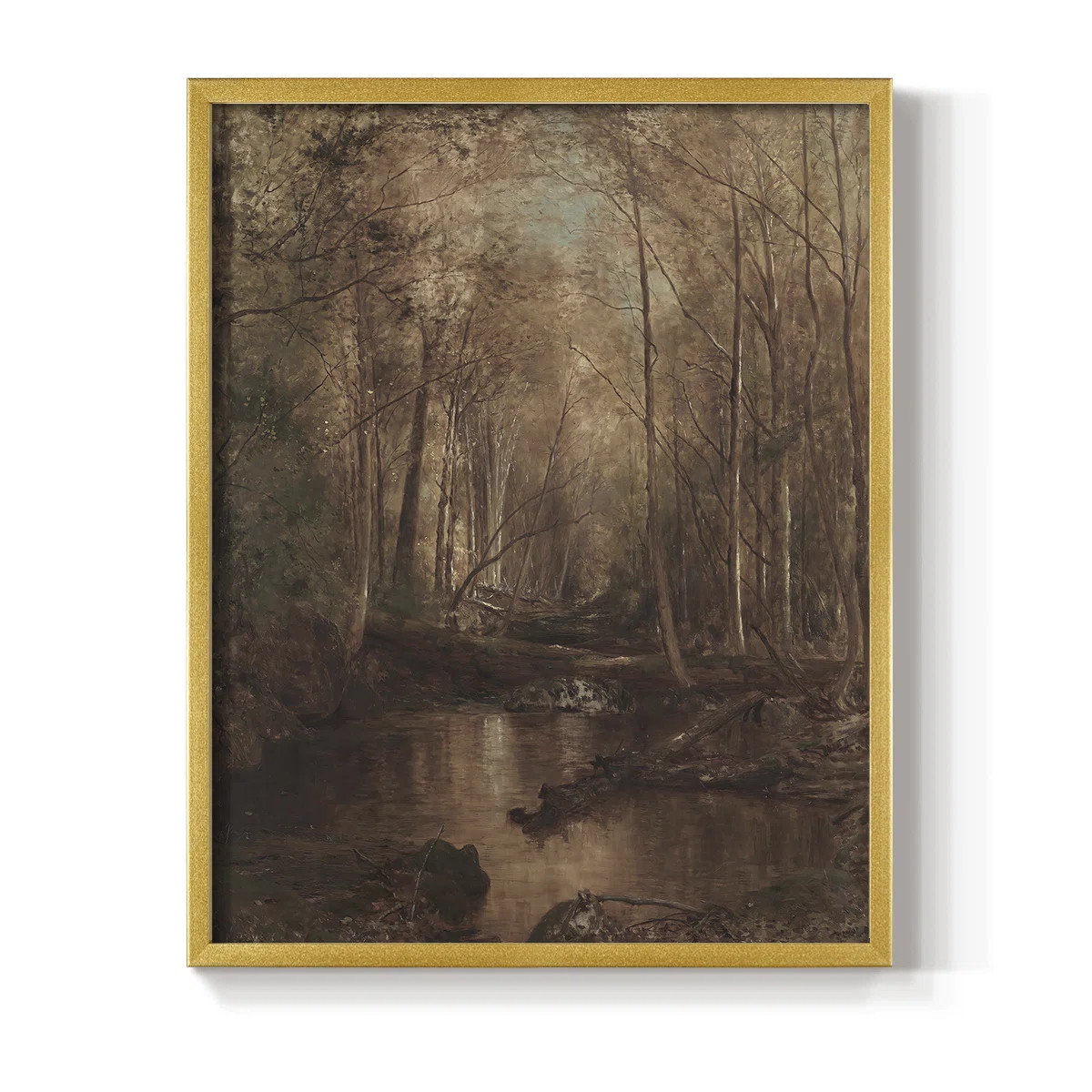 Vintage Landscape CIII Framed Print - Solid Wood | Wayfair North America
