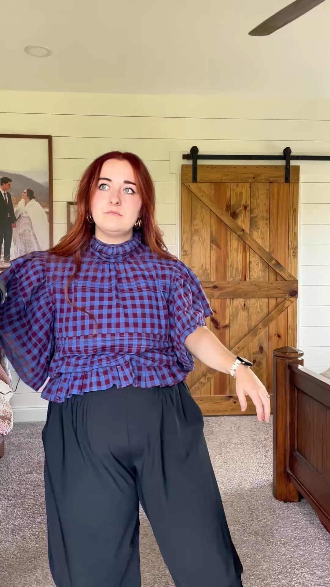 I’m wearing a size medium in the shirt and a size large in the rest! 

#LTKootd #LTKPetite #LTKMidsize