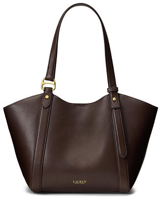 Tasha Small Leather Tote Bag | Macy's