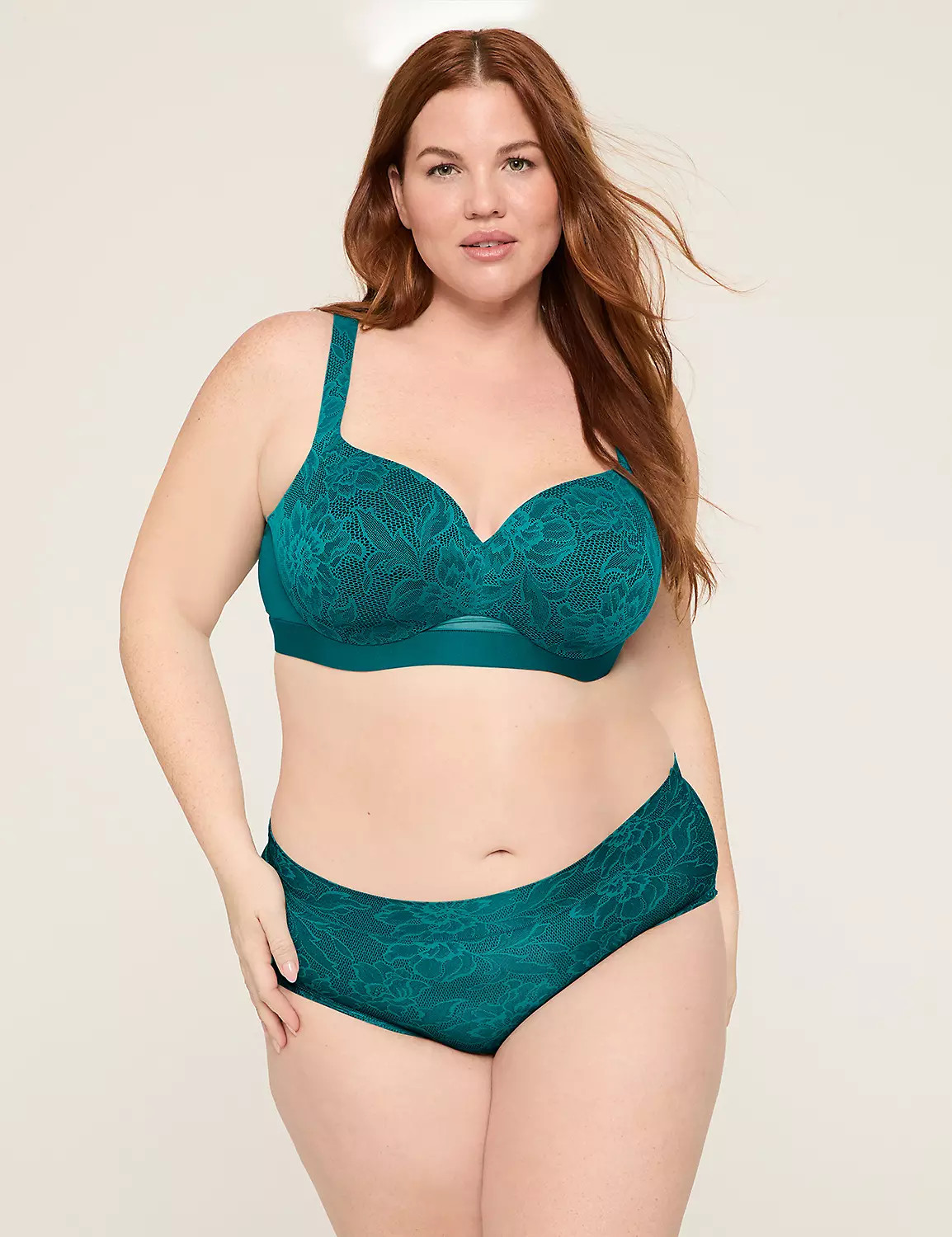 Comfort Bliss Lightly Lined Balconette Bra With Lace | Lane Bryant (US)
