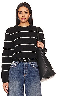 Nation LTD Busy Sweater in Oreo Stripe from Revolve.com | Revolve Clothing (Global)