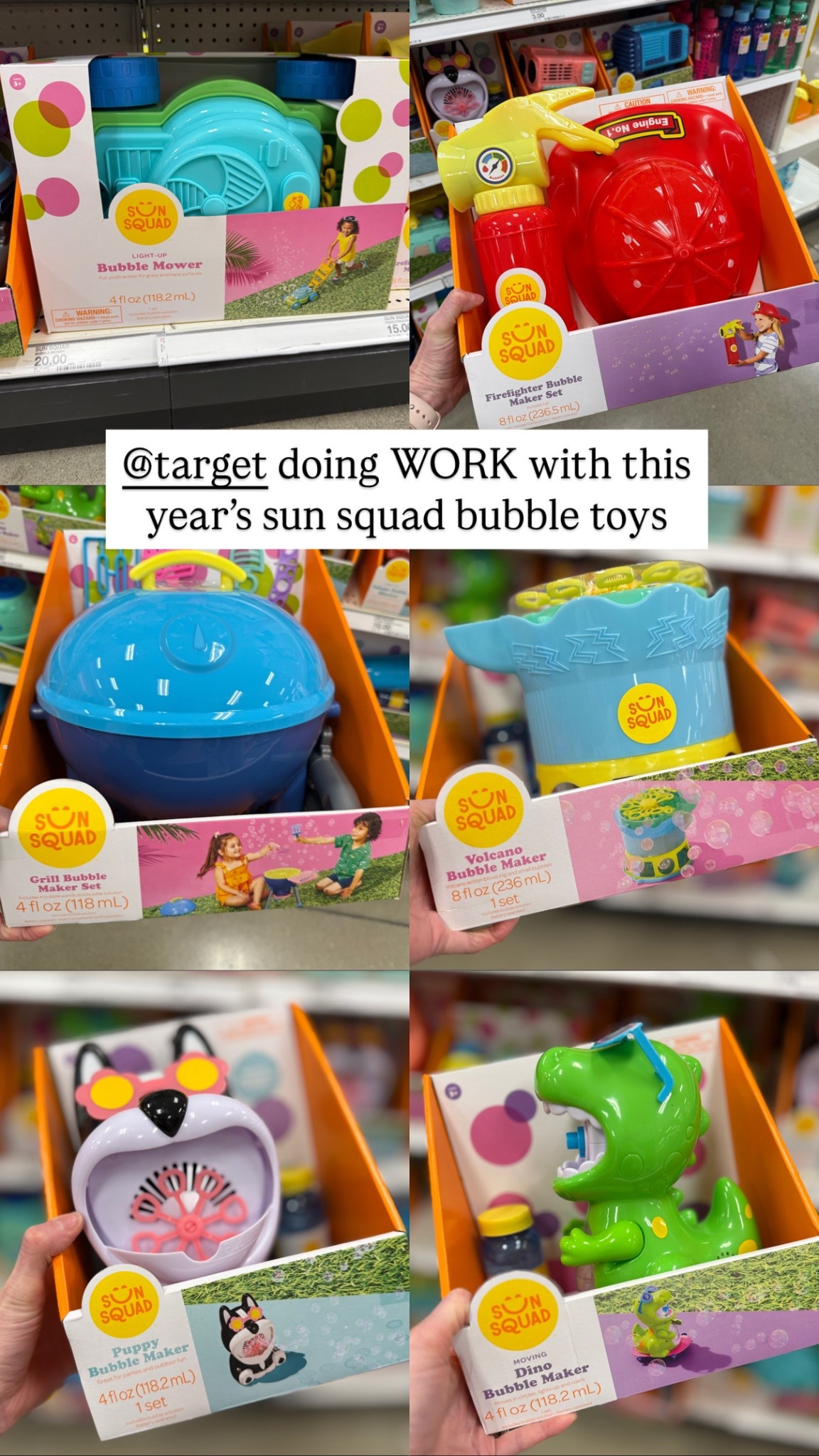 Target’s Sun Squad bubble machines are so good this summer. Got the grill for a birthday!!

#LTKKids #LTKFindsUnder50 #LTKFamily