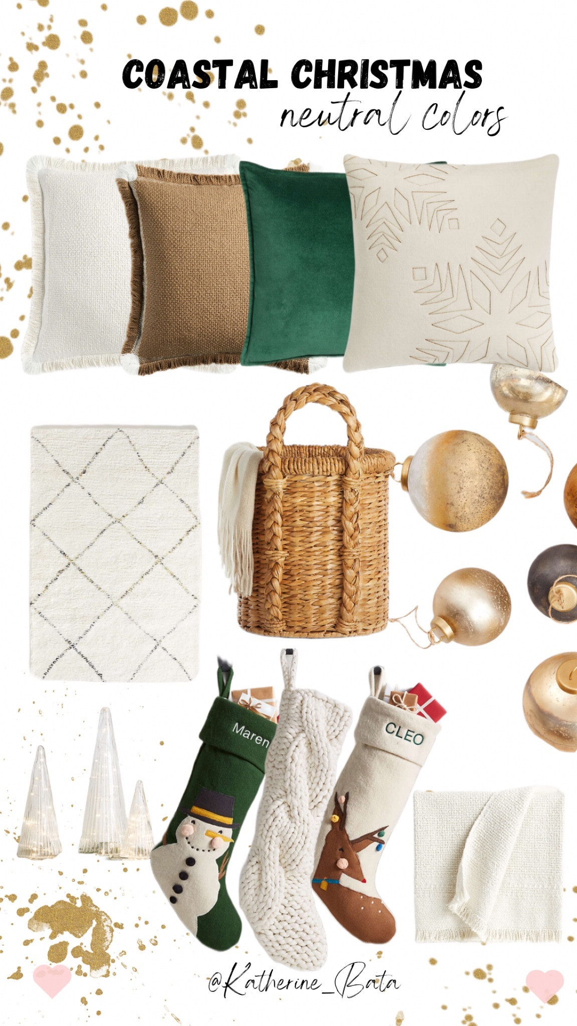 Christmas Decor
Neutral colors 

#LTKHoliday #LTKhome #LTKSeasonal