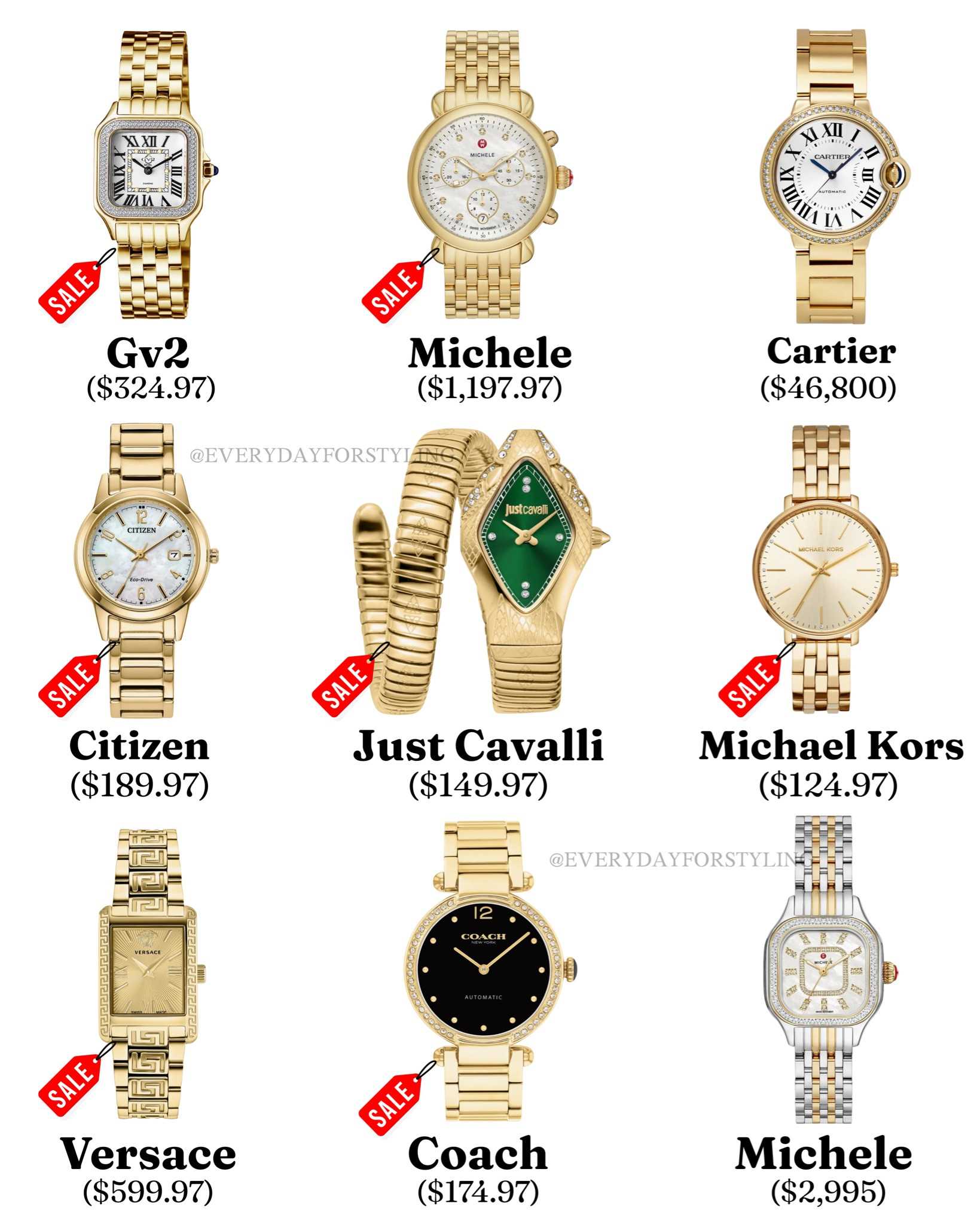 The easiest way to make an outfit look instantly expensive? A timeless gold watch and mostly are ON SALE ✨⌚ 

gold watches for women, luxury watch aesthetic, timeless watches women, classy accessories women, designer watches edit, expensive looking accessories, old money jewelry style, elegant women watches, cartier watch aesthetic, michele watch women, gold jewelry inspiration, luxury fashion accessories, minimalist luxury style, quiet luxury aesthetic, chic everyday accessories, rich girl accessories, luxury lifestyle fashion, sophisticated women style, statement watches women, elevated wardrobe essentials, everydayforstyling 

#luxurywatchstyle, #timelessaccessories, #affordablewatchforwomen, #goldwatchedit, #richgirlaesthetic 

#LTKSaleAlert #LTKSeasonal #LTKTravel