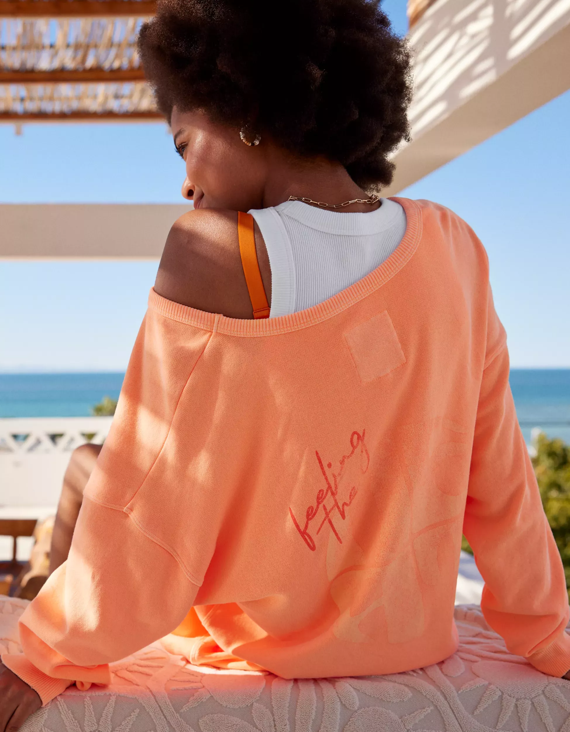 Aerie Summer Daze Sweatshirt curated on LTK