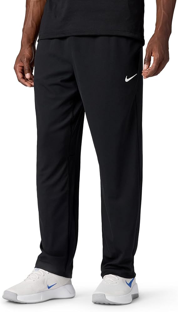 Amazon.com: Nike Men's Totality Dri-Fit Open Hem Versatile Pants, Black/White, Large : Clothing, ... | Amazon (US)